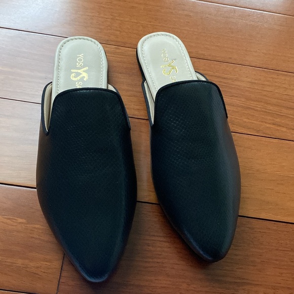 Yosi Samra women’s vidi snake embossed mule - Picture 7 of 9